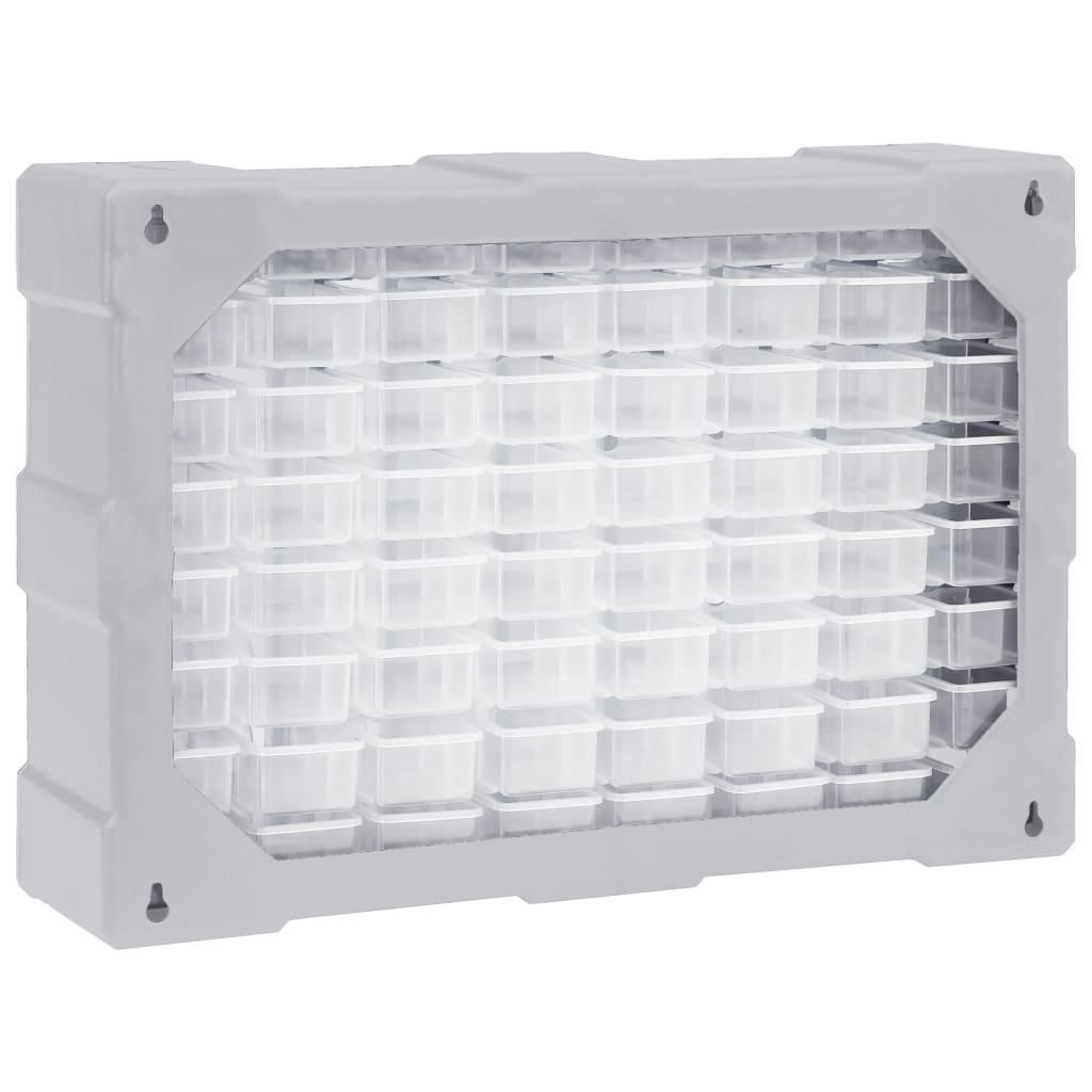 Organizator sa 64 ladice 52 x 16 x 37,5 cm