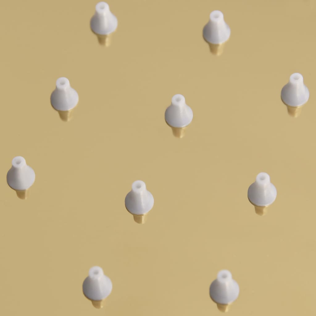 Glava za tuš od nehrđajućeg čelika 40 x 30 cm pravokutna zlatna