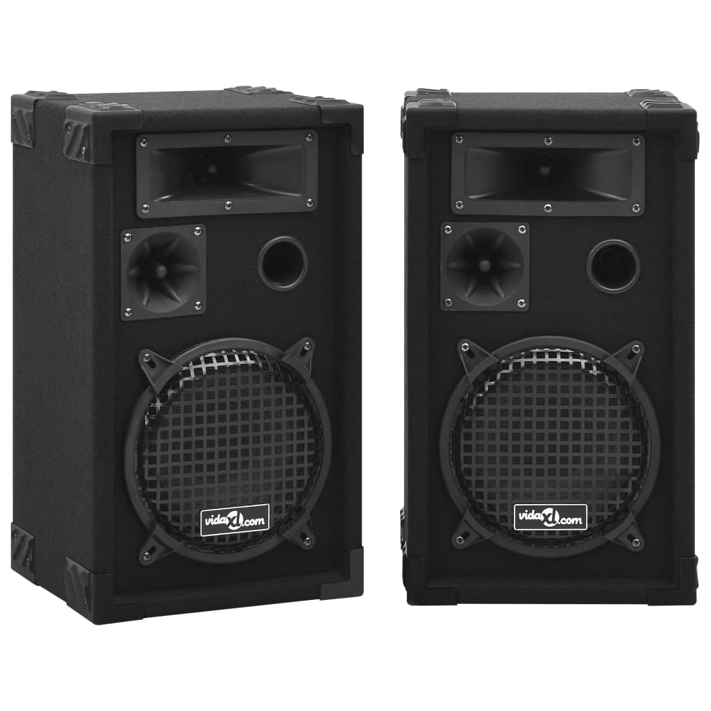 Profesionalni pasivni scenski zvučnici HiFi 2 kom 800 W crni