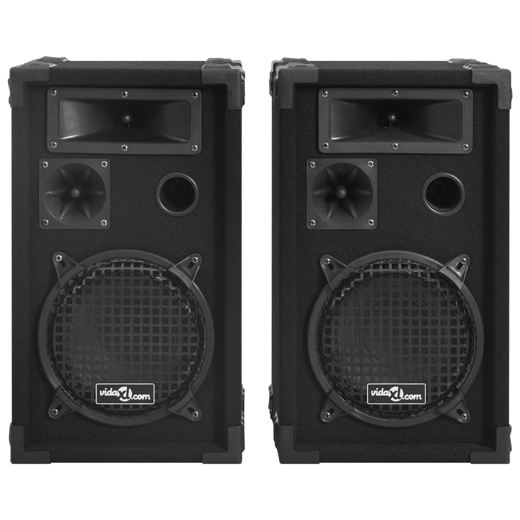 Profesionalni pasivni scenski zvučnici HiFi 2 kom 800 W crni
