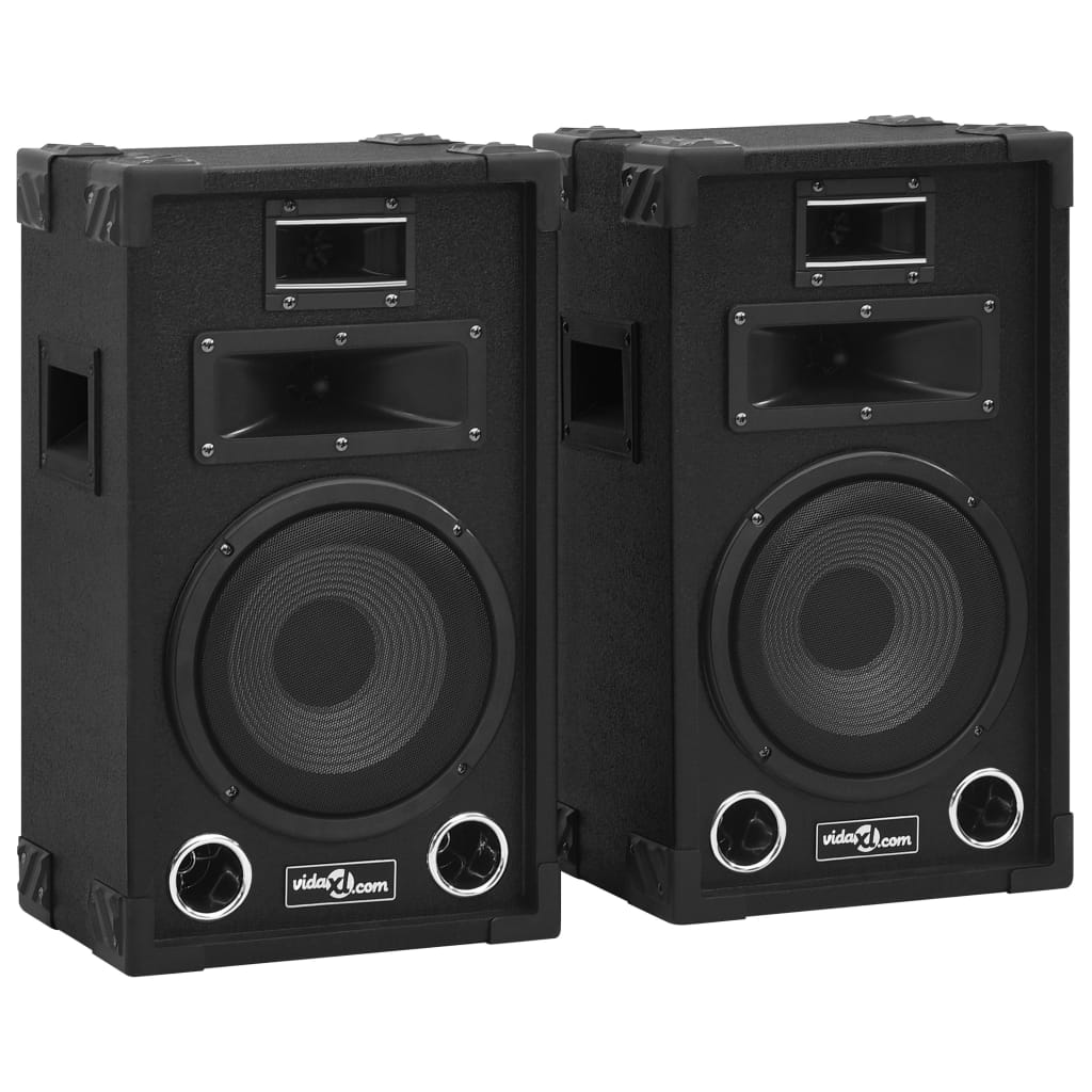 Profesionalni pasivni scenski zvučnici HiFi 2 kom 800 W crni