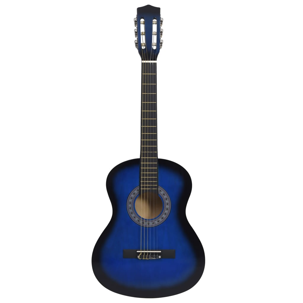 Klasična gitara za početnike s torbom plava 3/4 36 "