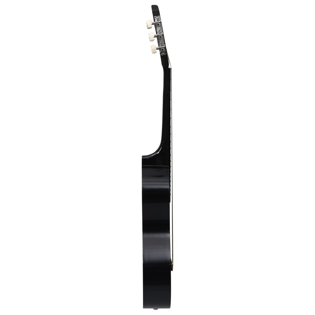 Klasična gitara za početnike s torbom crna 3/4 36 "
