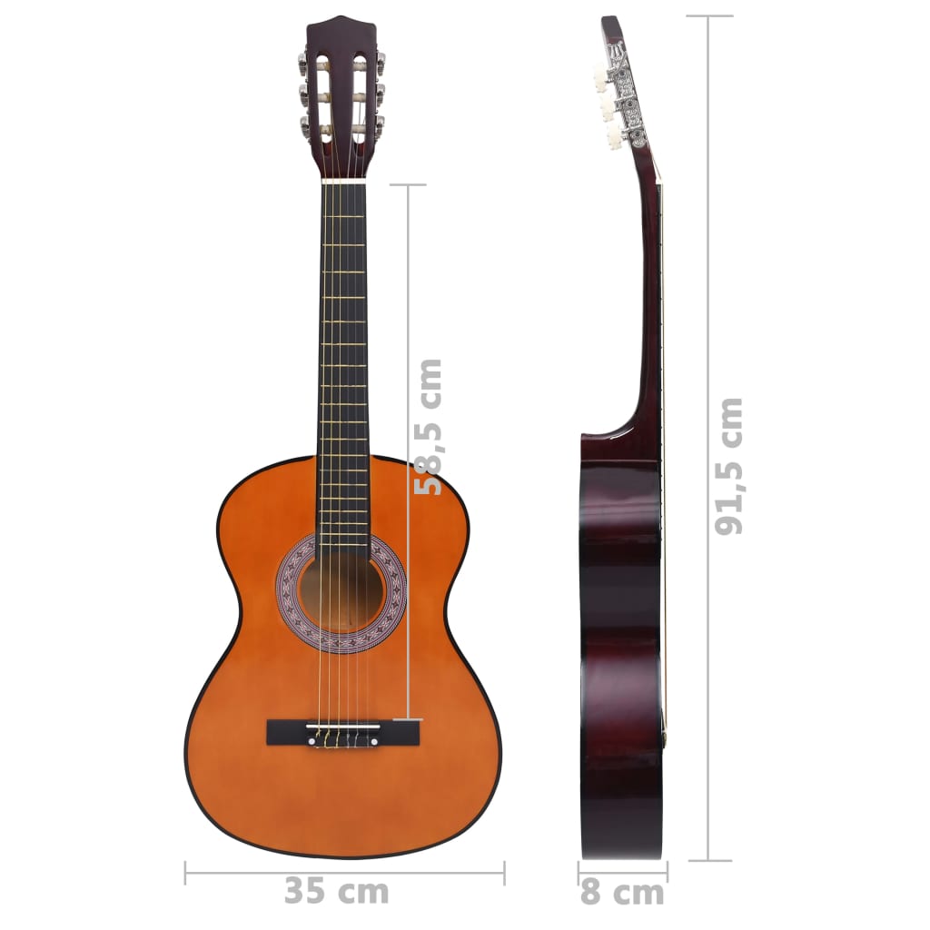Klasična gitara za početnike s torbom 3/4 36 "