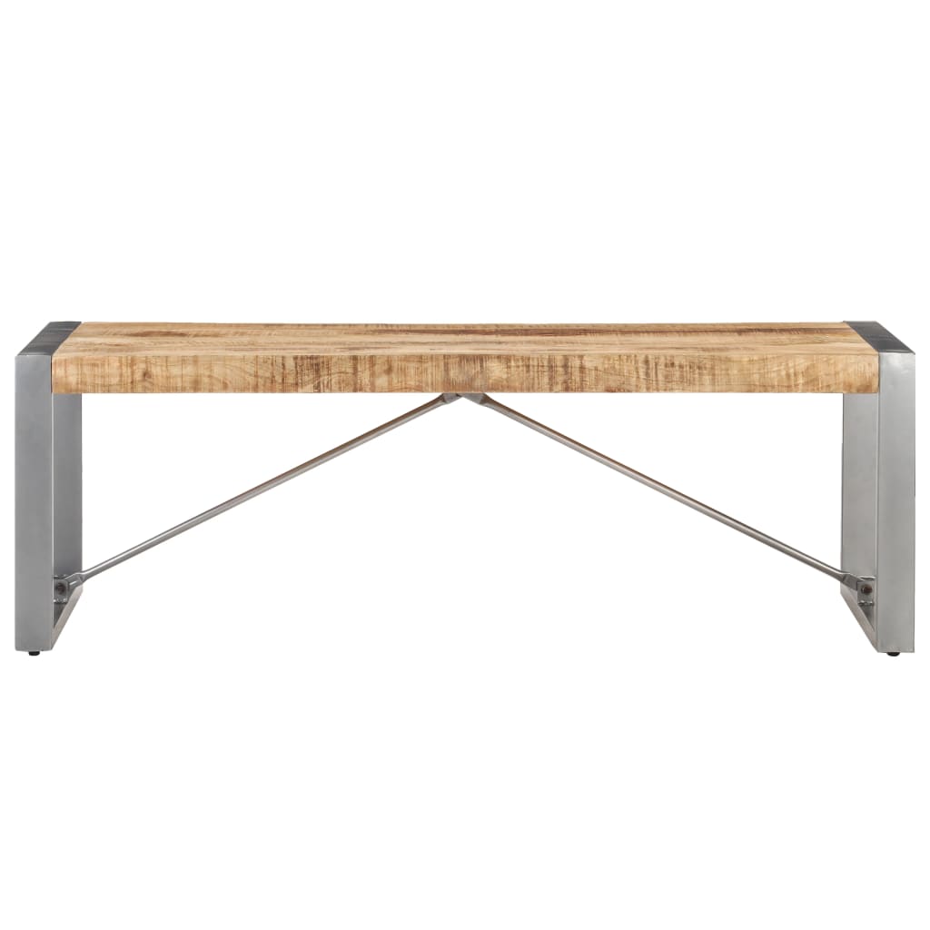 Stolić za kavu 120 x 60 x 40 cm od grubog drva manga