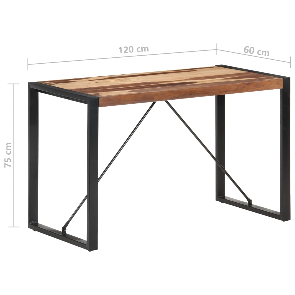 Blagovaonski stol 120 x 60 x 75 cm od masivnog drva