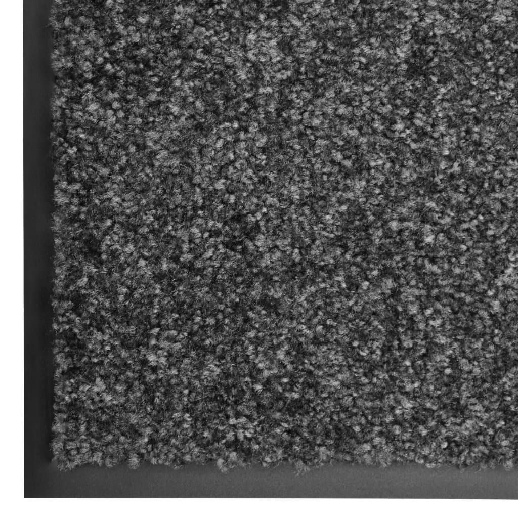 Otirač perivi antracit 60 x 90 cm