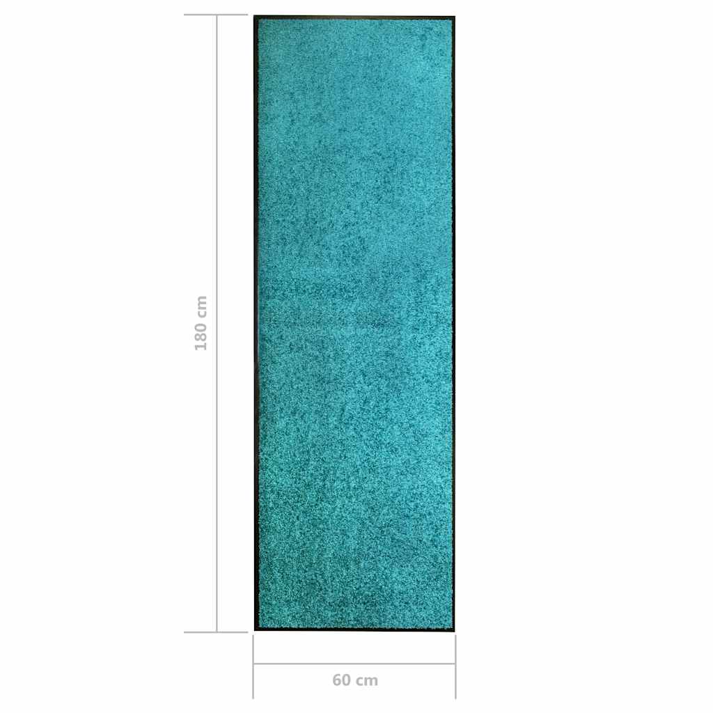 Otirač perivi cijan 60 x 180 cm