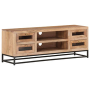 TV ormarić 110 x 30 x 40 cm od masivnog bagremovog drva