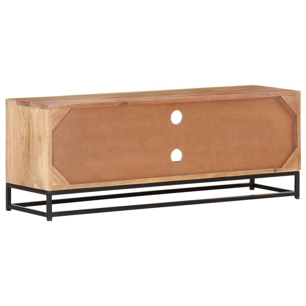 TV ormarić 110 x 30 x 40 cm od masivnog bagremovog drva