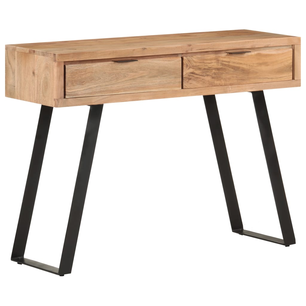 Konzolni stol 100 x 35 x 76 cm od masivnog bagremovog drva