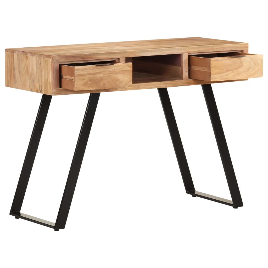 Radni stol 107 x 45 x 79 cm od masivnog bagremovog drva
