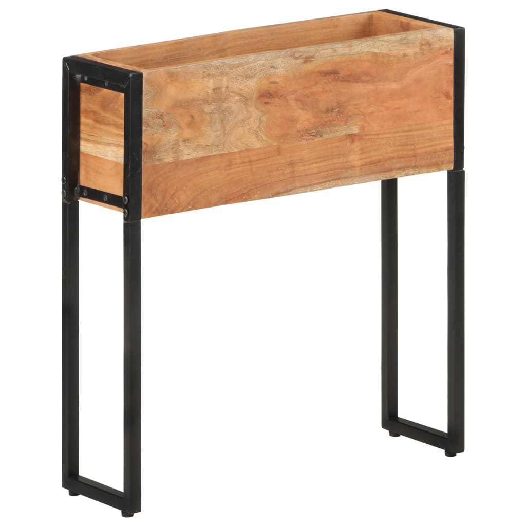 Posuda za sadnju 60 x 20 x 68 cm od masivnog bagremovog drva