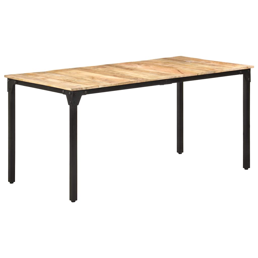 Blagovaonski stol 160 x 80 x 76 cm od grubog drva manga