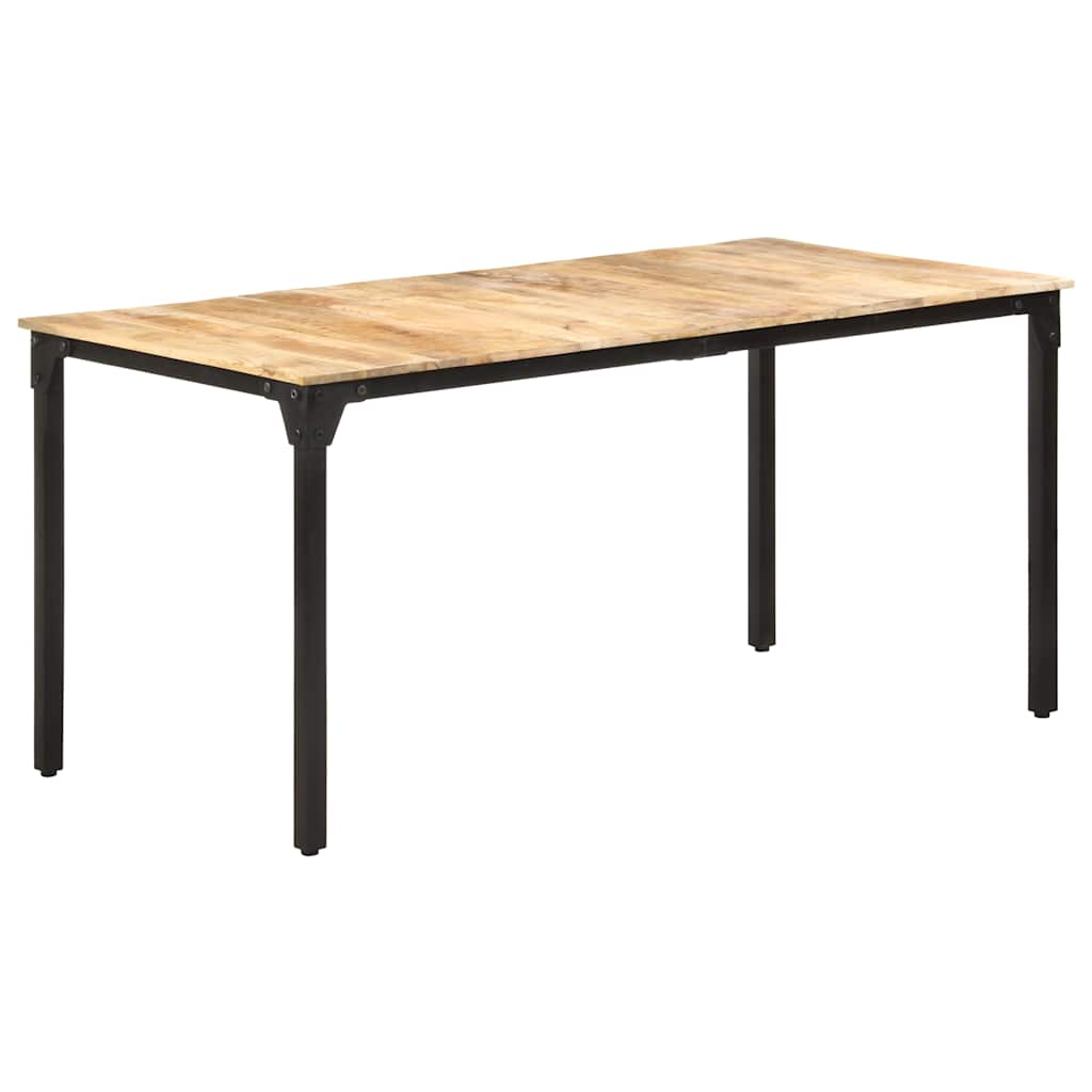 Blagovaonski stol 160 x 80 x 76 cm od grubog drva manga