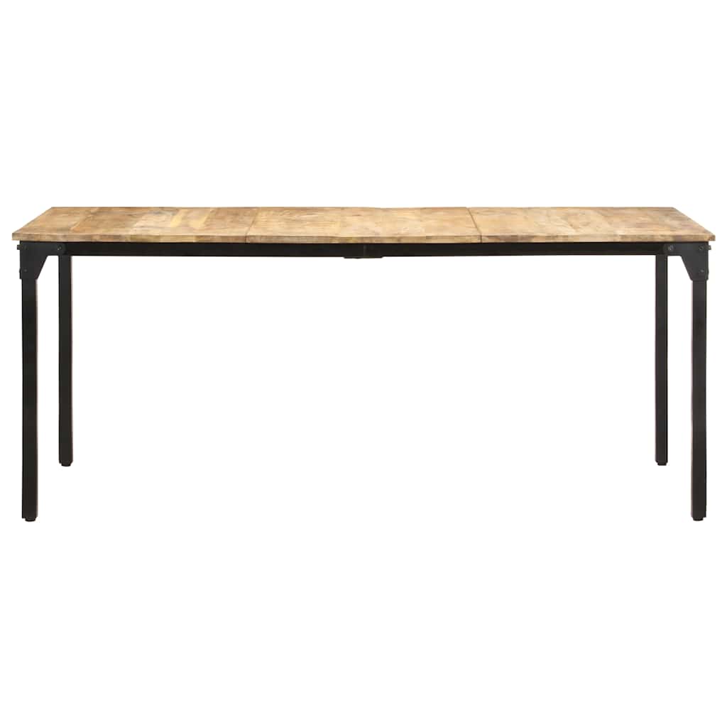 Blagovaonski stol 180 x 90 x 76 cm od grubog drva manga