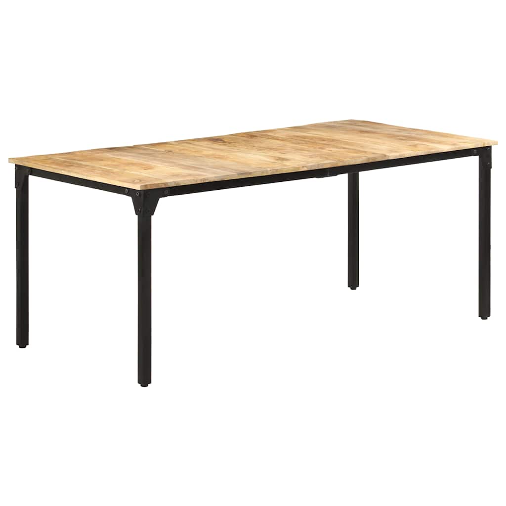 Blagovaonski stol 180 x 90 x 76 cm od grubog drva manga