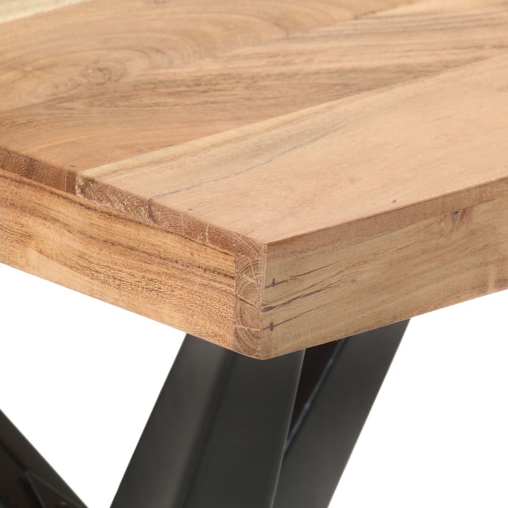 Blagovaonski stol 120 x 60 x 76 cm od masivnog bagremovog drva