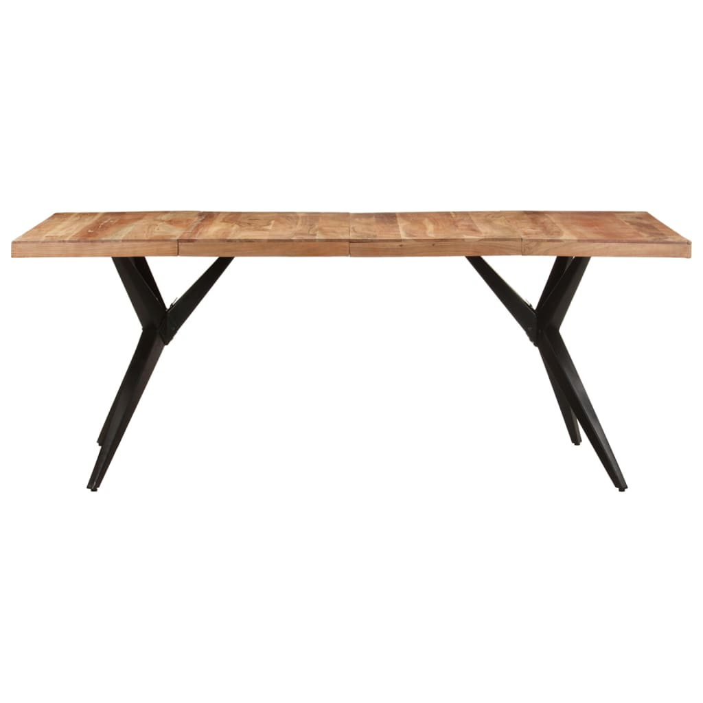 Blagovaonski stol 200 x 90 x 76 cm od masivnog drva bagrema