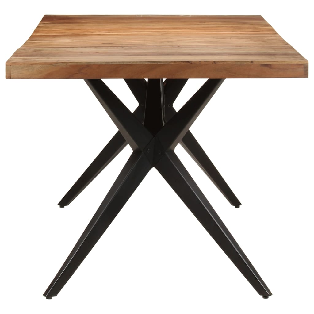 Blagovaonski stol 200 x 90 x 76 cm od masivnog drva bagrema