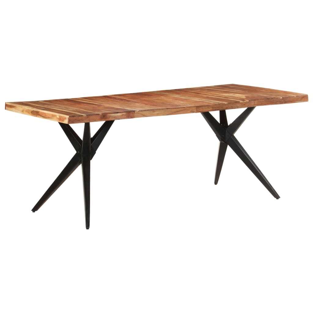 Blagovaonski stol 200 x 90 x 76 cm od masivnog drva bagrema