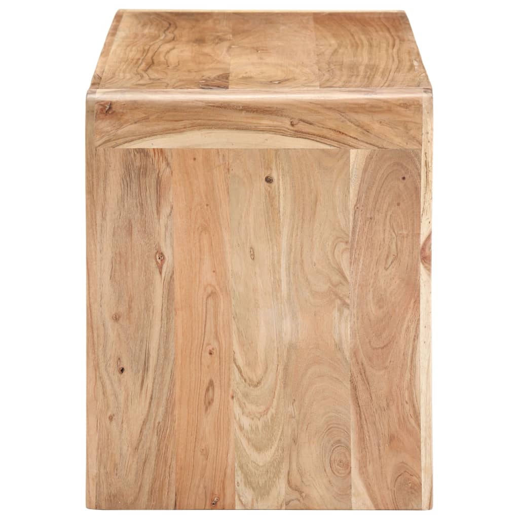 Klupa od masivnog bagremovog drva 110 x 38 x 46 cm