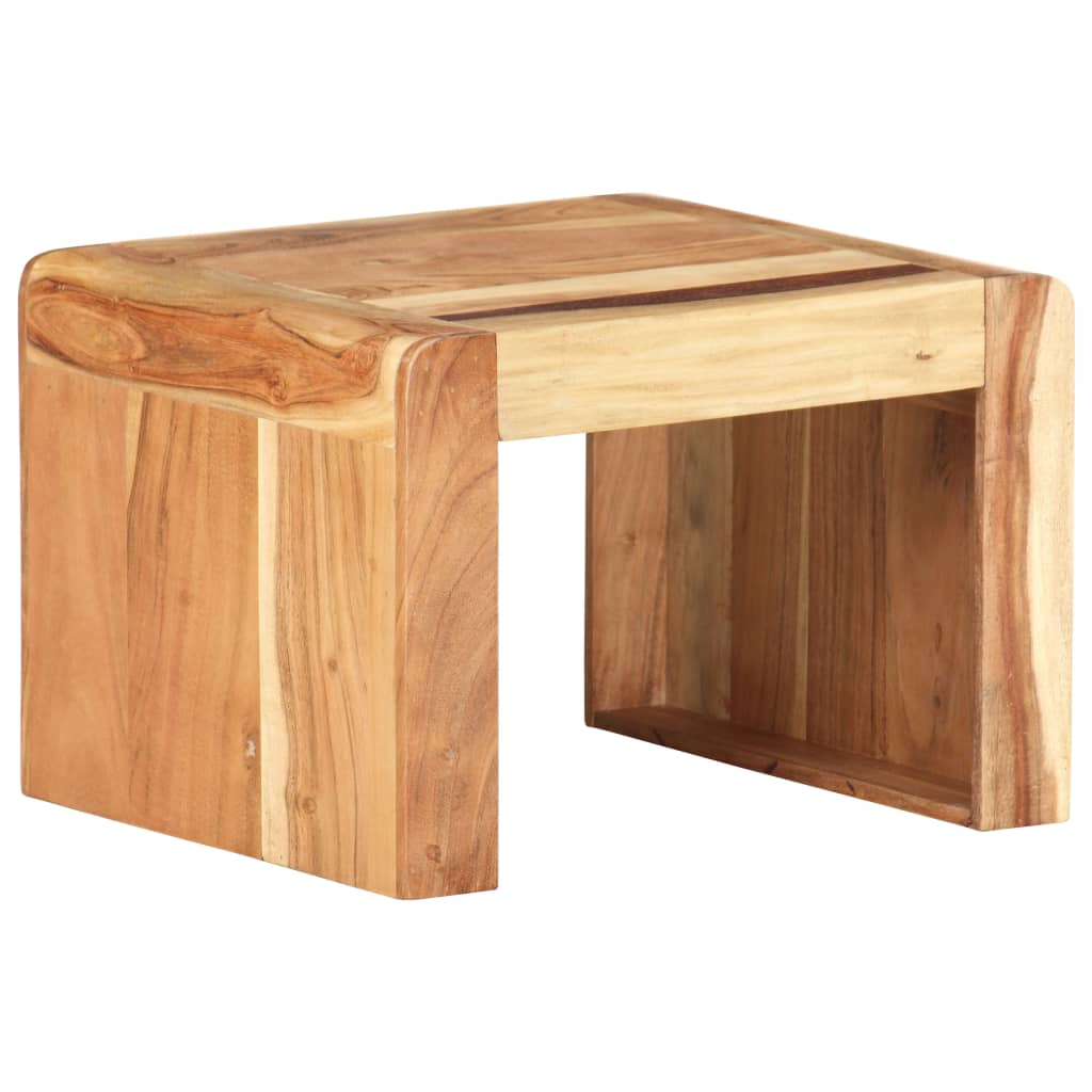 Bočni stolić 43 x 40 x 30 cm od masivnog bagremovog drva