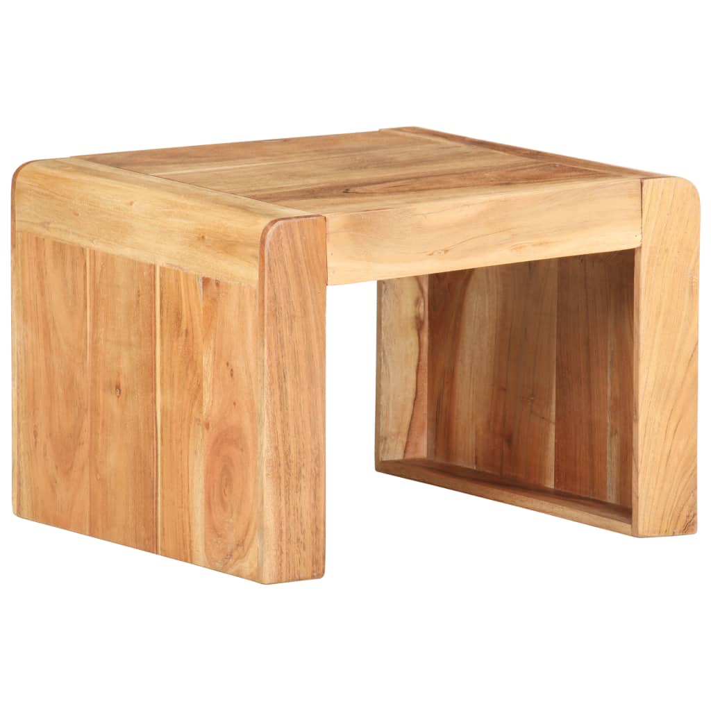 Bočni stolić 43 x 40 x 30 cm od masivnog bagremovog drva