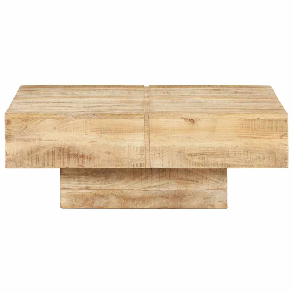 Stolić za kavu 80 x 80 x 28 cm od masivnog drva manga