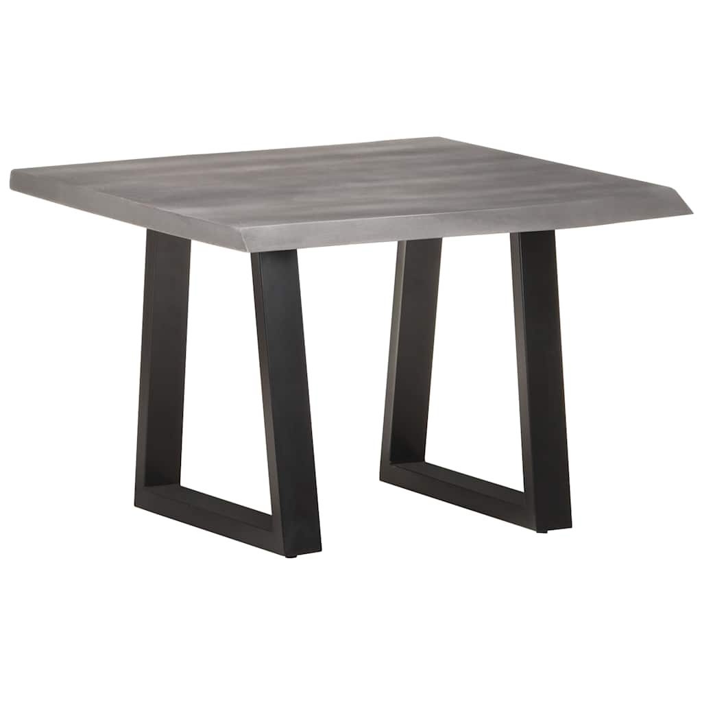 Stolić za kavu sa živim rubovima 60x60x40 cm od bagremovog drva