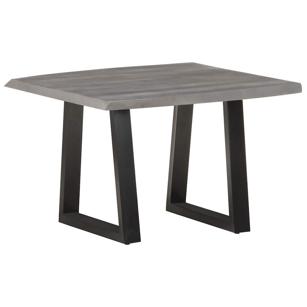 Stolić za kavu sa živim rubovima 60x60x40 cm od bagremovog drva