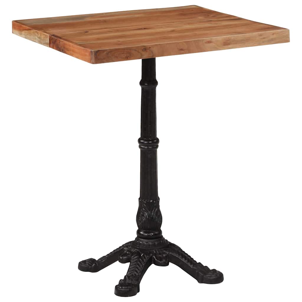 Bistro stolić 60 x 60 x 76 cm od masivnog bagremovog drva