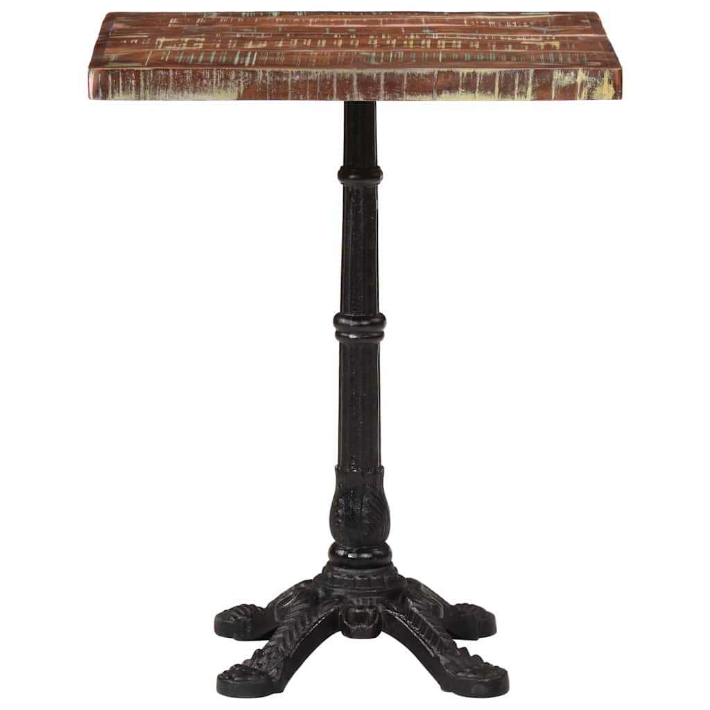 Bistro stolić 60 x 60 x 76 cm od masivnog obnovljenog drva