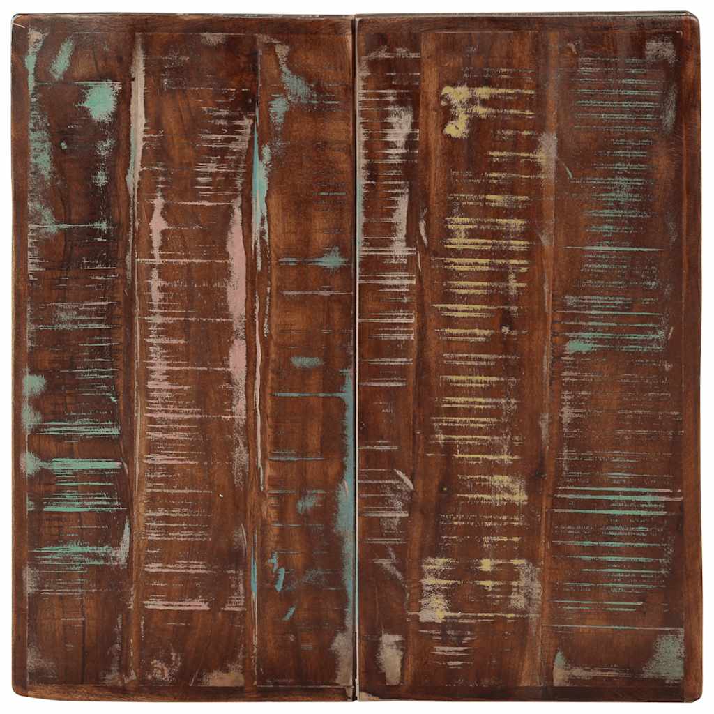 Bistro stolić 60 x 60 x 76 cm od masivnog obnovljenog drva