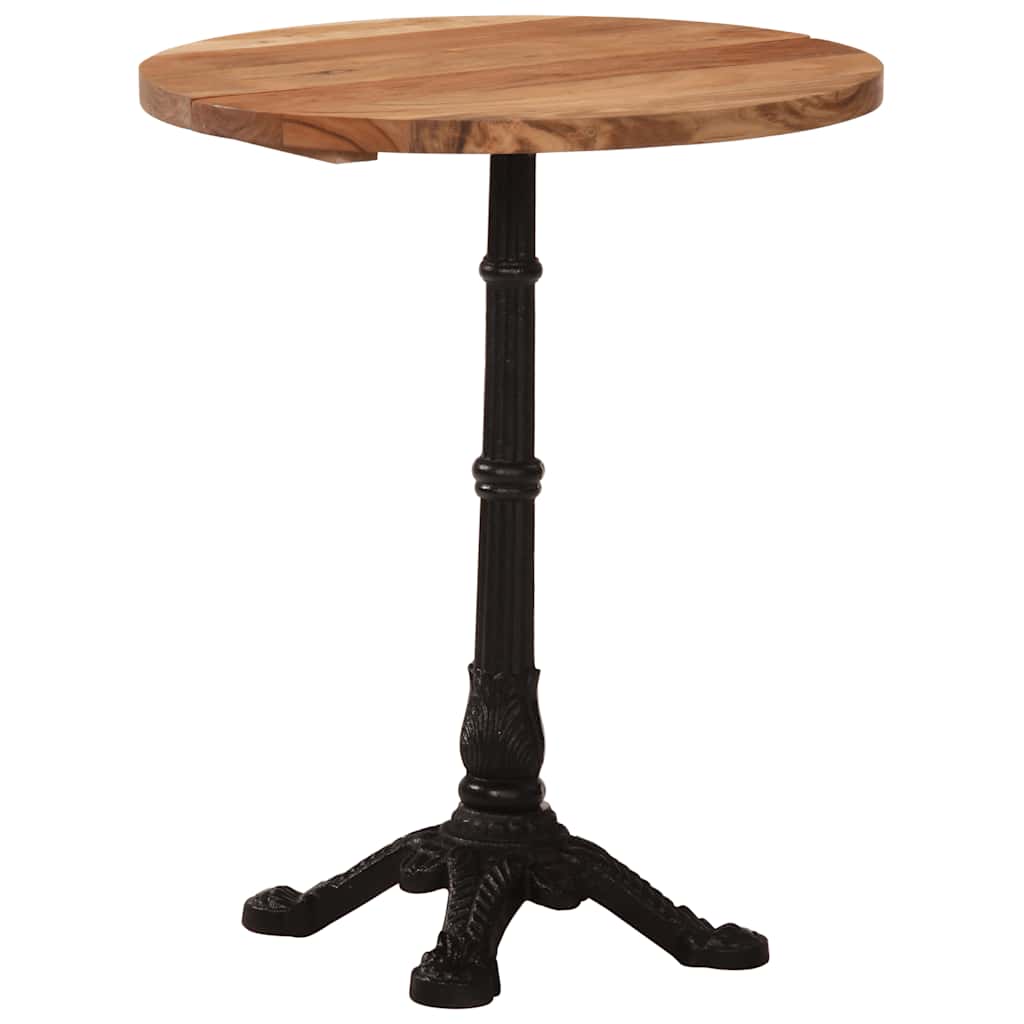Bistro stolić Ø 60 x 76 cm od masivnog bagremovog drva