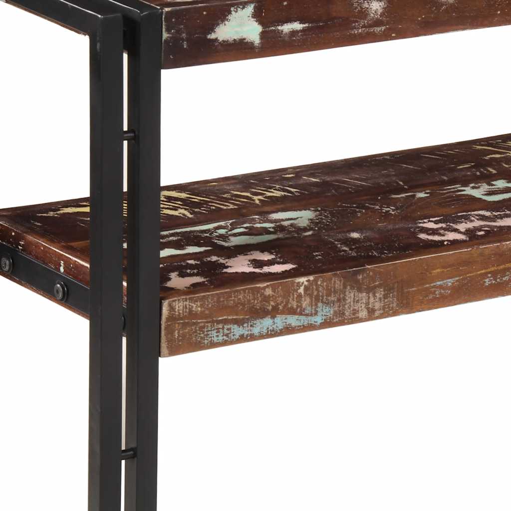 Konzolni stol 90 x 30 x 75 cm od masivnog obnovljenog drva
