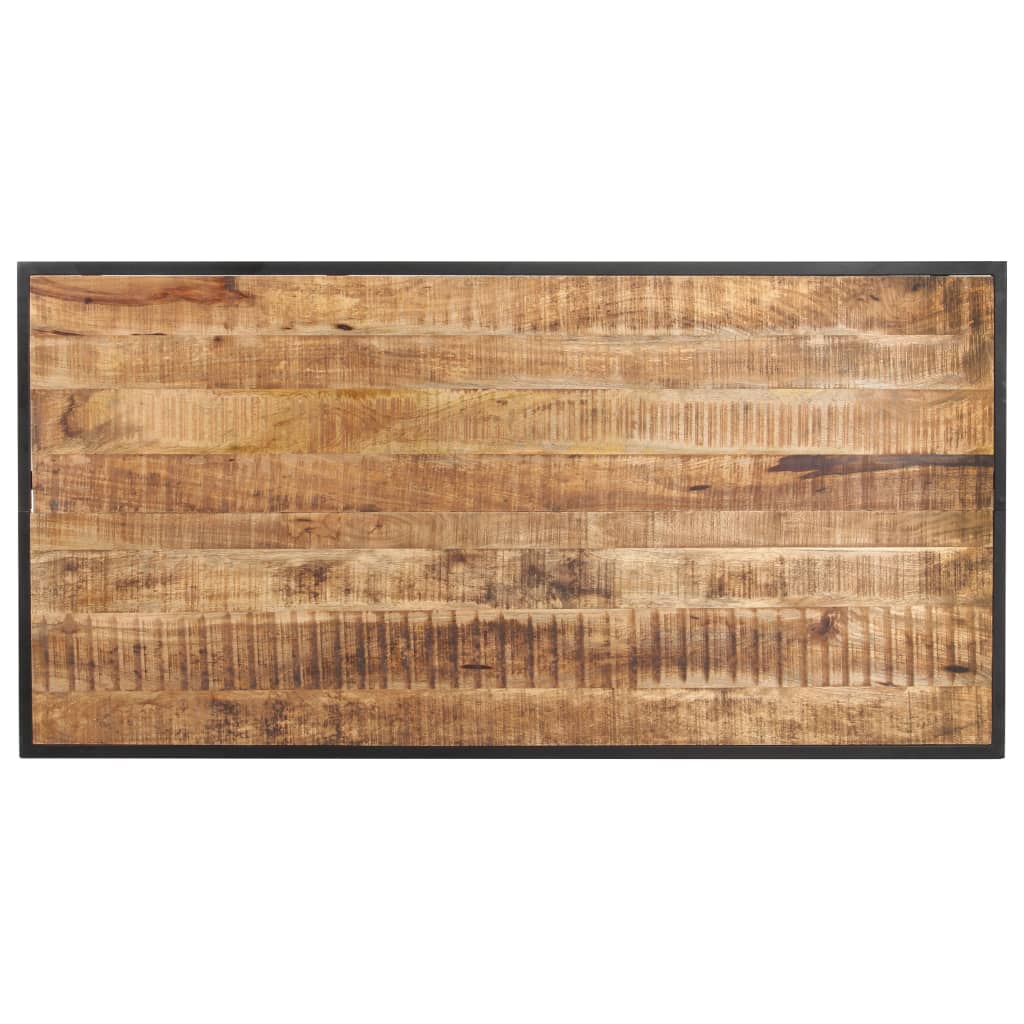 Blagovaonski stol 140 cm od grubog drva manga