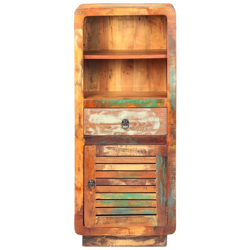 Visoka komoda 45 x 32 x 110 cm od masivnog obnovljenog drva