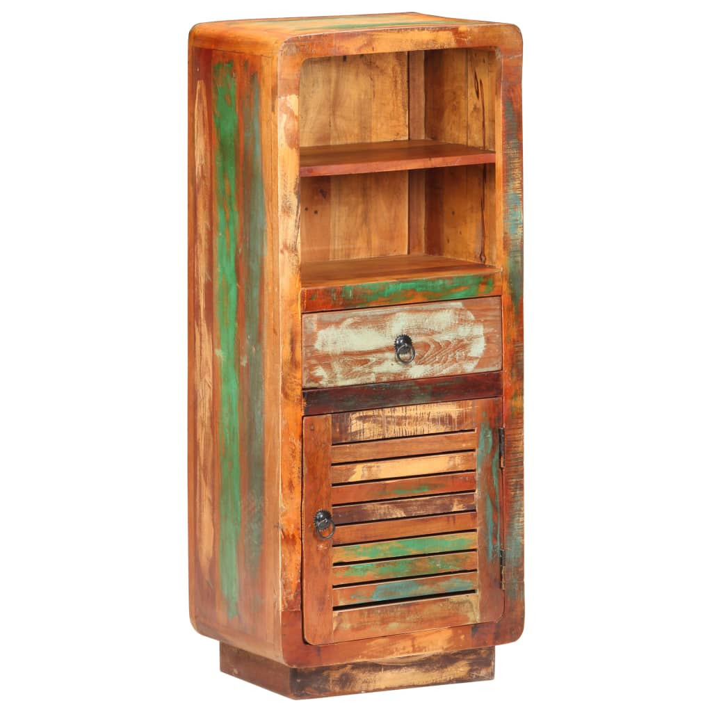 Visoka komoda 45 x 32 x 110 cm od masivnog obnovljenog drva