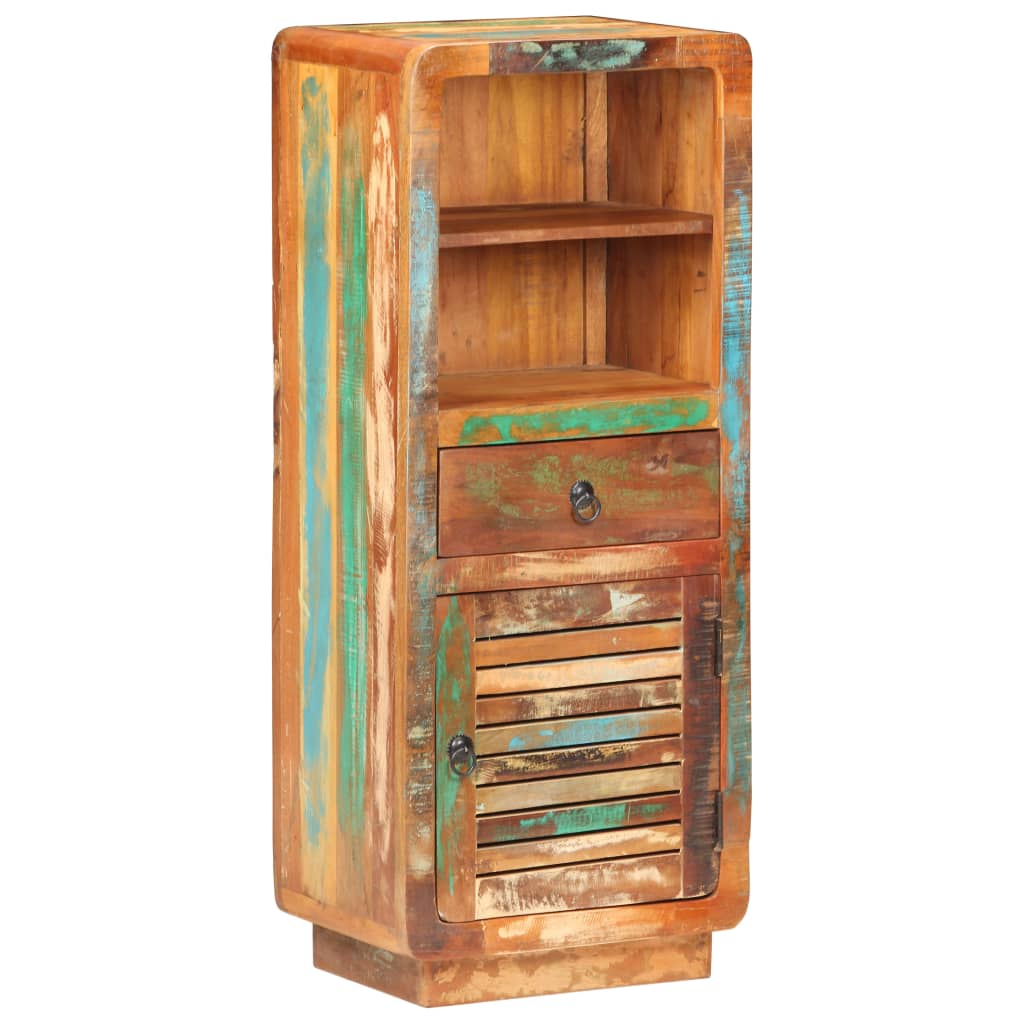 Visoka komoda 45 x 32 x 110 cm od masivnog obnovljenog drva
