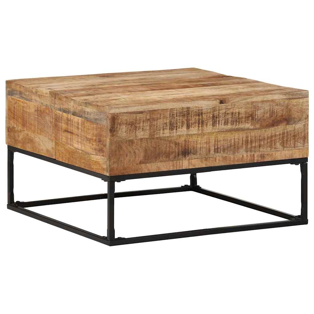 Stolić za kavu 68 x 68 x 41 cm od grubog drva manga