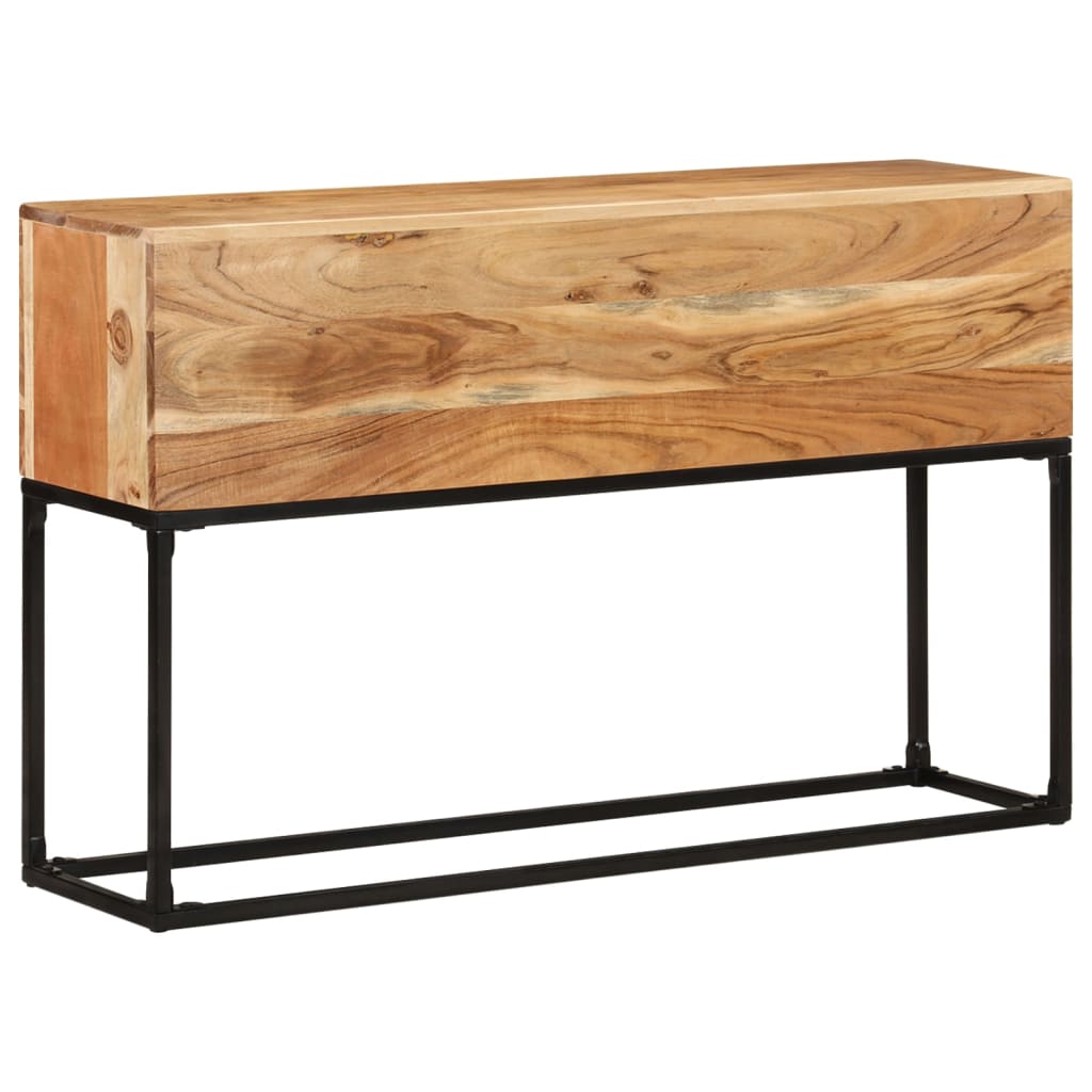 Konzolni stol 120 x 30 x 75 cm od masivnog bagremovog drva