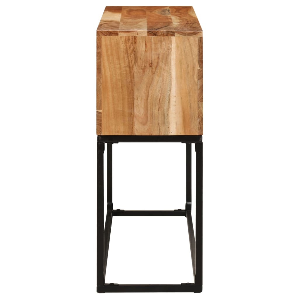 Konzolni stol 120 x 30 x 75 cm od masivnog bagremovog drva