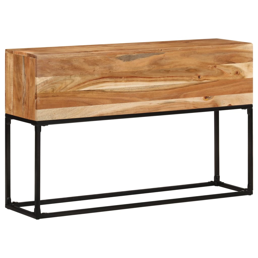 Konzolni stol 120 x 30 x 75 cm od masivnog bagremovog drva