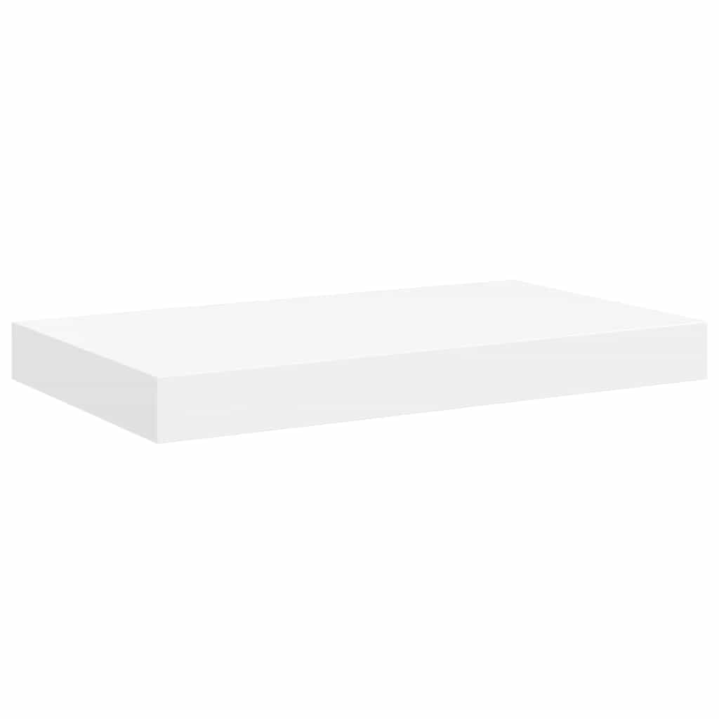 Plutajuća zidna polica bijela 40 x 23 x 3,8 cm MDF