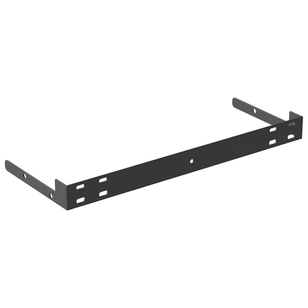Plutajuće zidne police 2 kom bijele 40 x 23 x 3,8 cm MDF