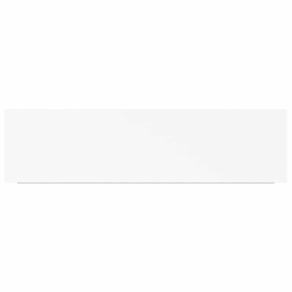 Plutajuća zidna polica bijela 90 x 23,5 x 3,8 cm MDF