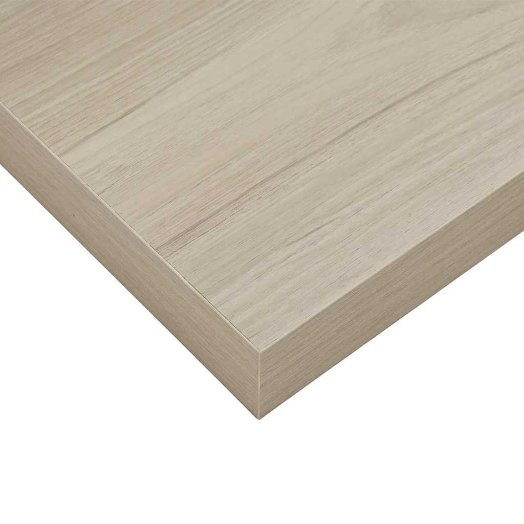 Plutajuća zidna polica boja hrasta 23 x 23,5 x 3,8 cm MDF