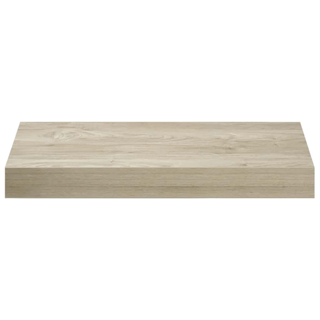 Plutajuća zidna polica boja hrasta 40 x 23 x 3,8 cm MDF