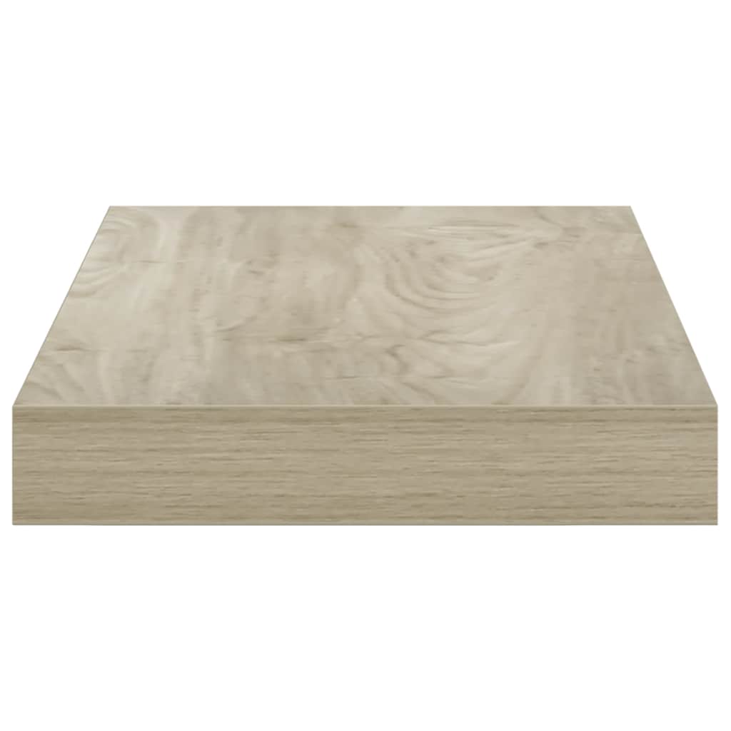 Plutajuća zidna polica boja hrasta 40 x 23 x 3,8 cm MDF